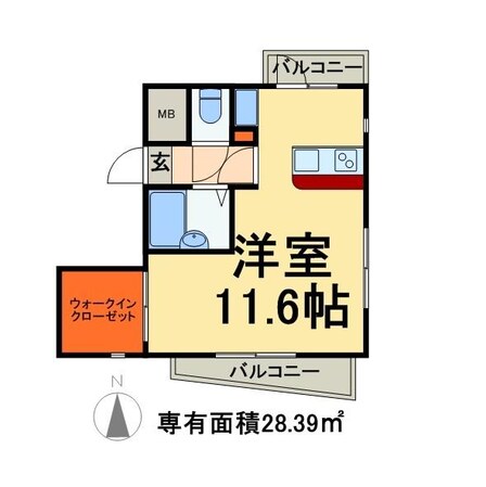 ビエントの物件間取画像